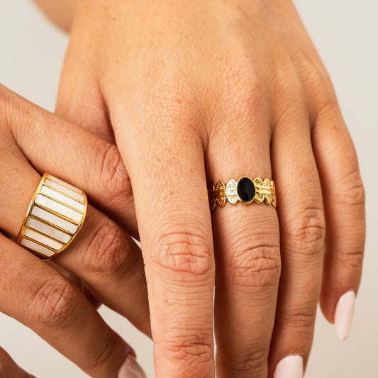 Ring Colosseum 18K Gold Plated