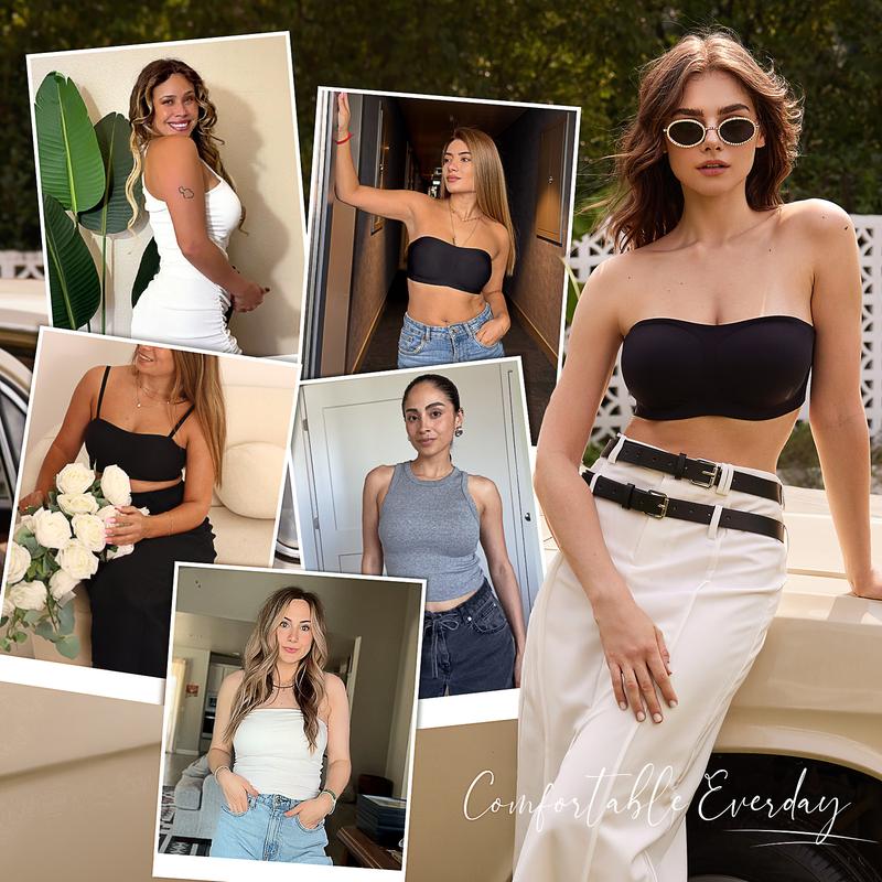 Wireless Padded Bandeau Bra