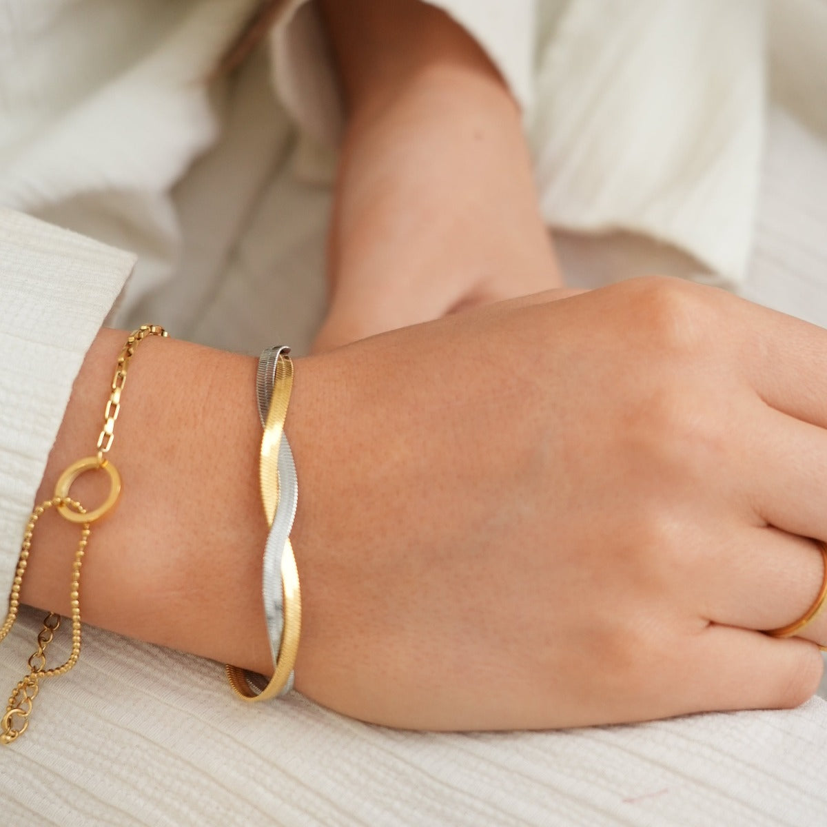 Bracelet Une 18K Gold Plated