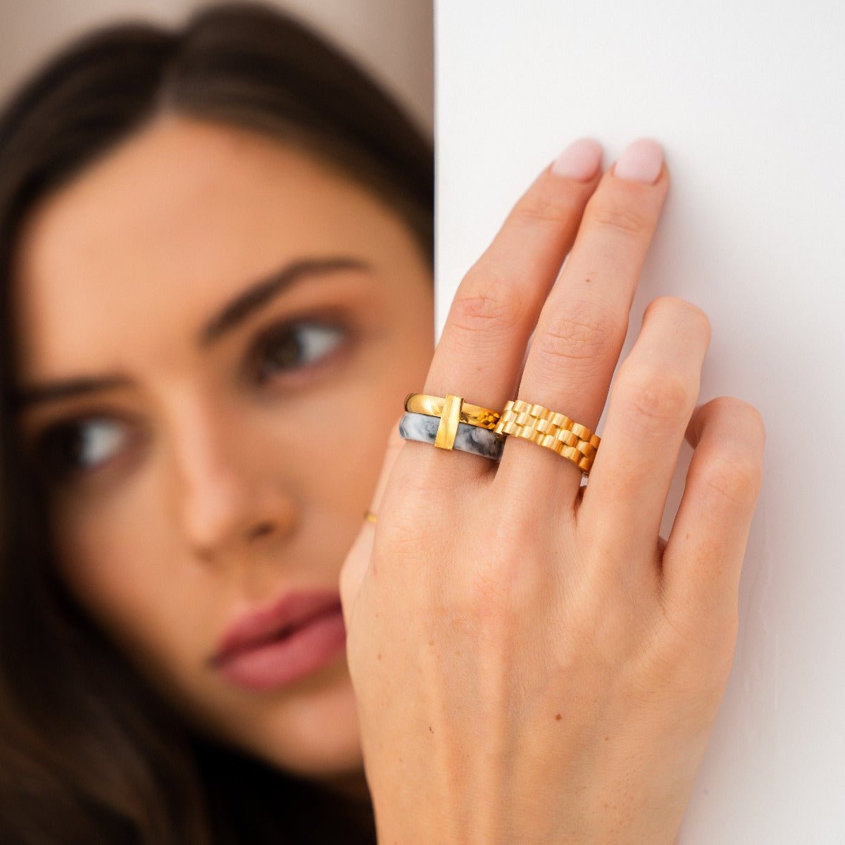 Ring Rich Layered 18K Gold Plated