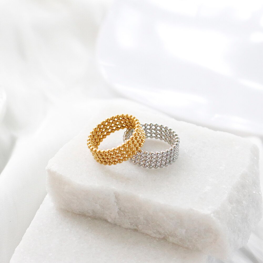 Ring Spheres Iconic 18K Gold Plated