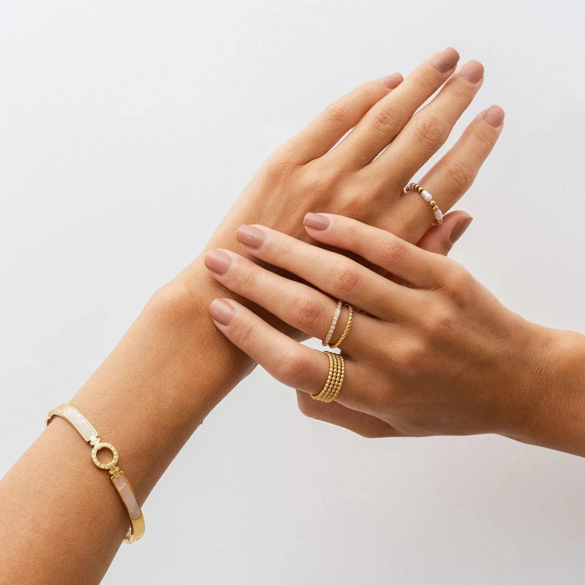 Ring Spheres Iconic 18K Gold Plated