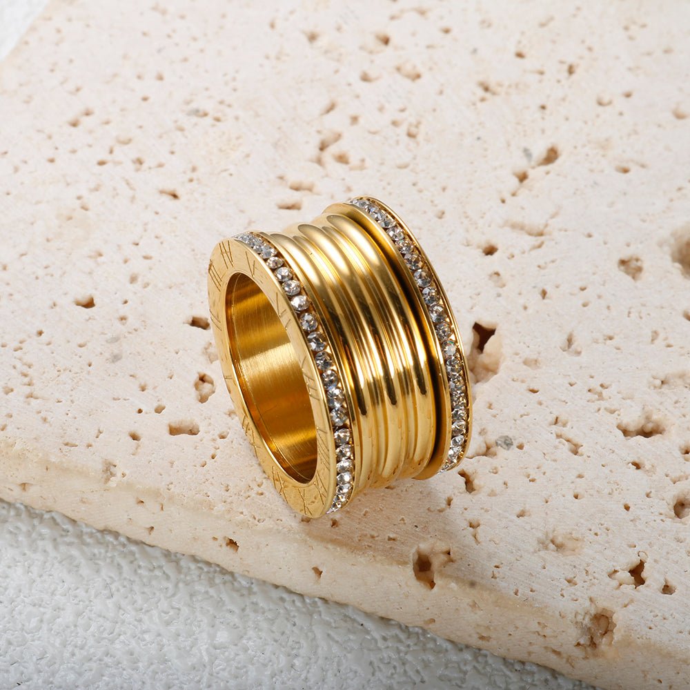 Ring Luxury Imperial 18K Gold Plated