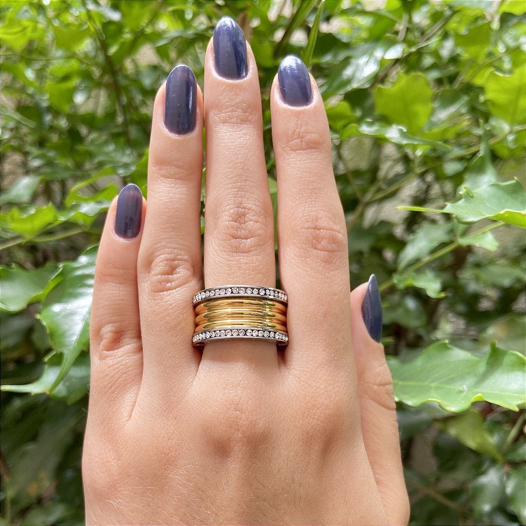 Ring Luxury Imperial 18K Gold Plated