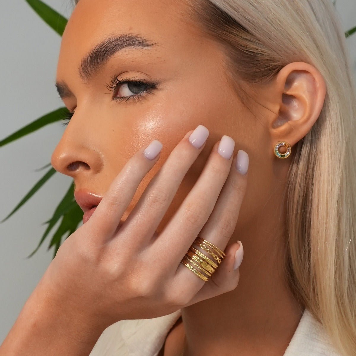 Ring Royale Adjustable 18K Gold Plated