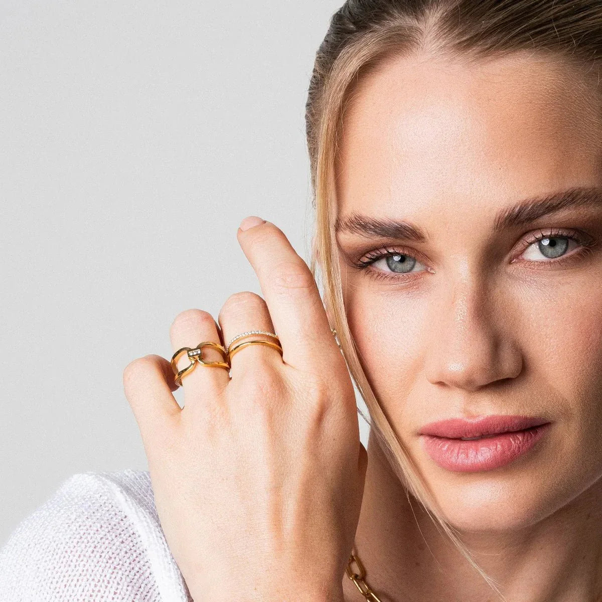 Ring Tenderness 18K Gold Plated