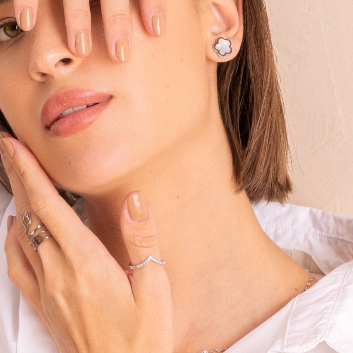Ring Trinity Zirconia - Silver