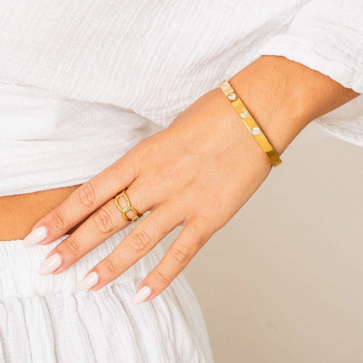 Catherine Bracelet 18K Gold Plated