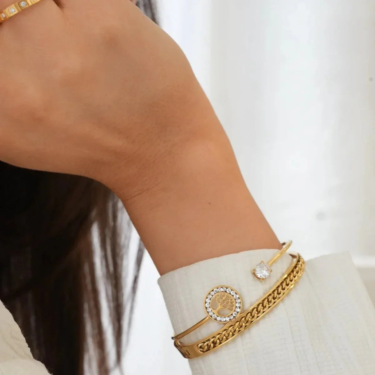 Bracelet Links 18K Gold Plated
