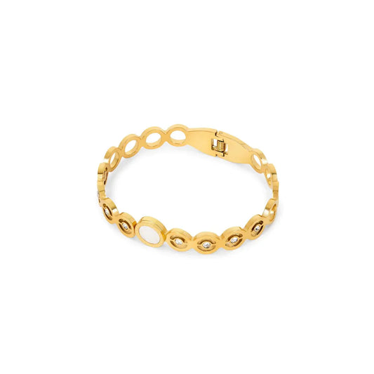 Olivia Zirconia Stone 18K Gold Plated Bracelet