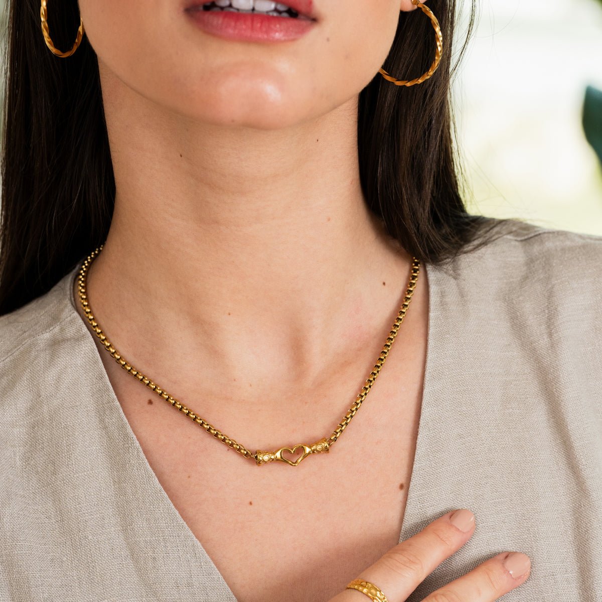 Amavi Necklace 18K Gold Plated