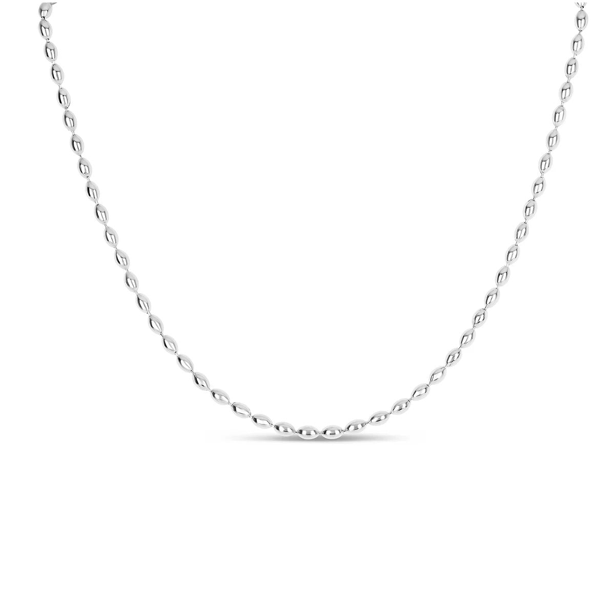 Necklace Chain Spheres - Silver