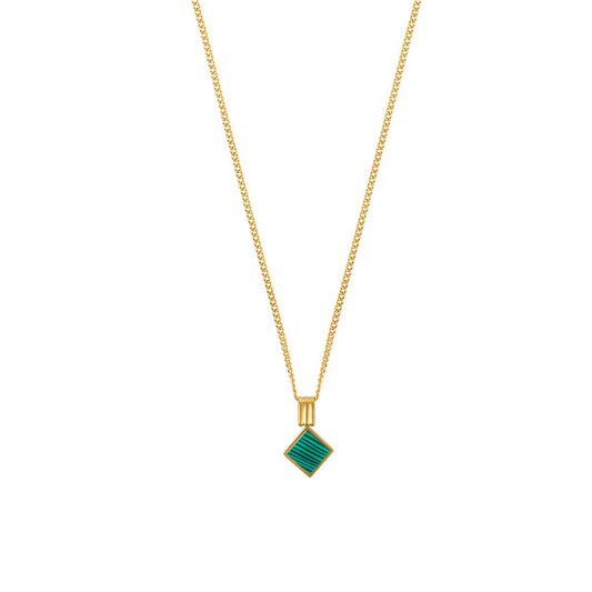 Necklace Geometric Minimal 18K Gold Plated