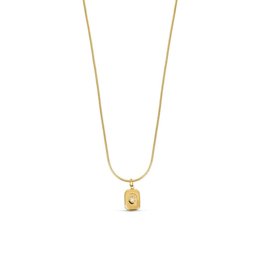 Necklace Shine Pendant 18K Gold Plated