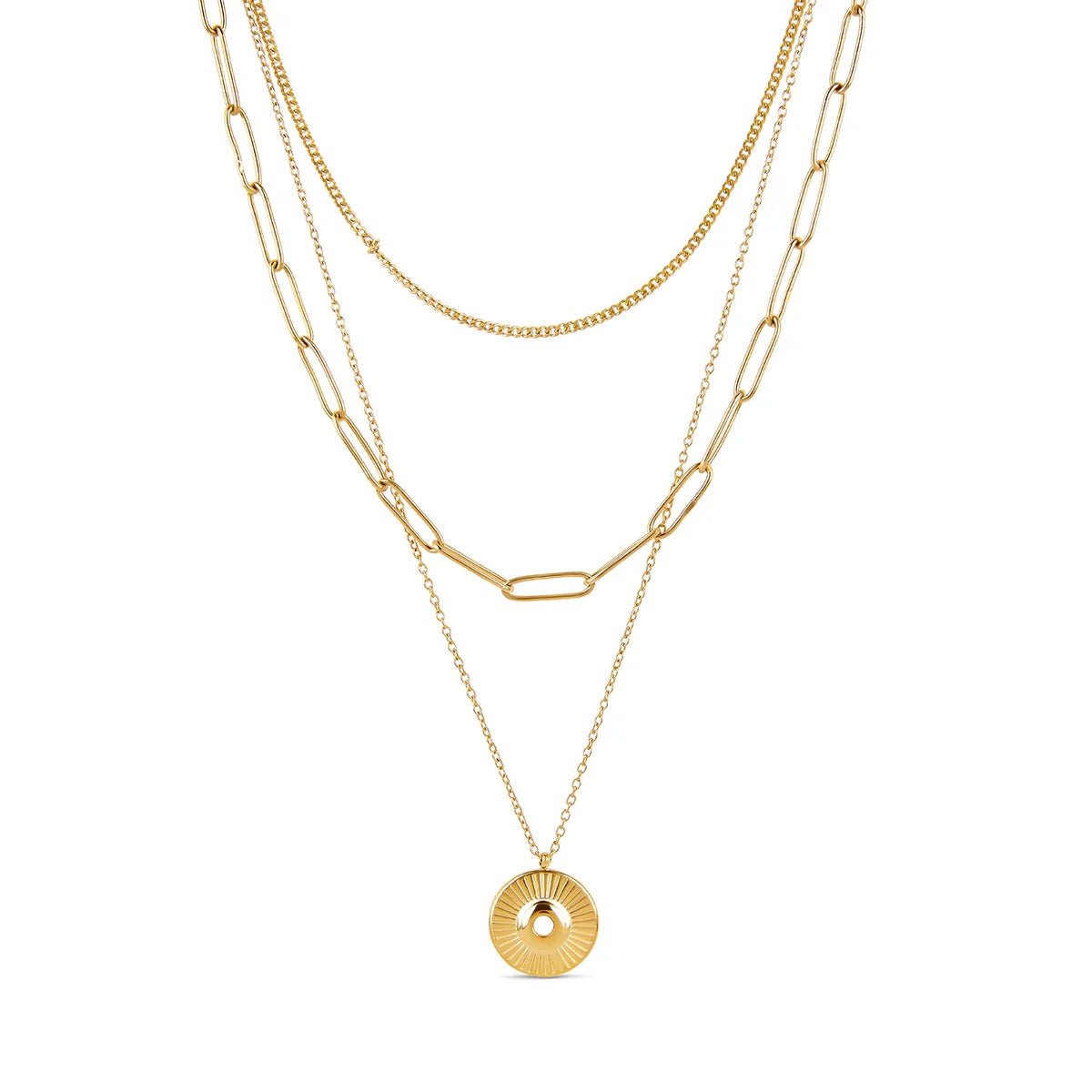 Necklace Mixes Cleopatra 18K Gold Plated