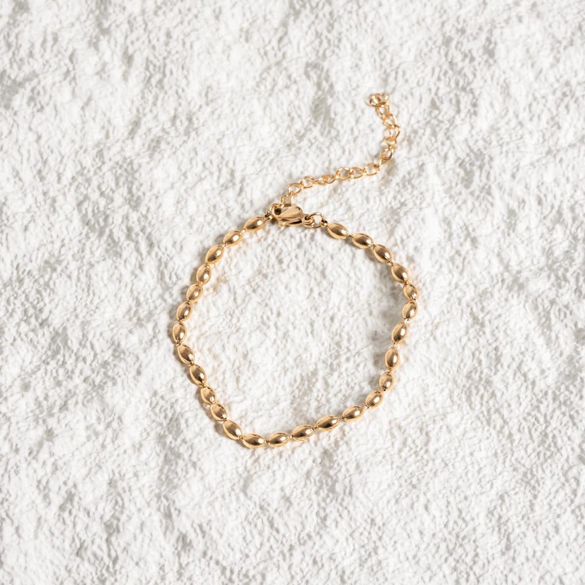 Bracelet Chain Spheres 18K Gold Plated