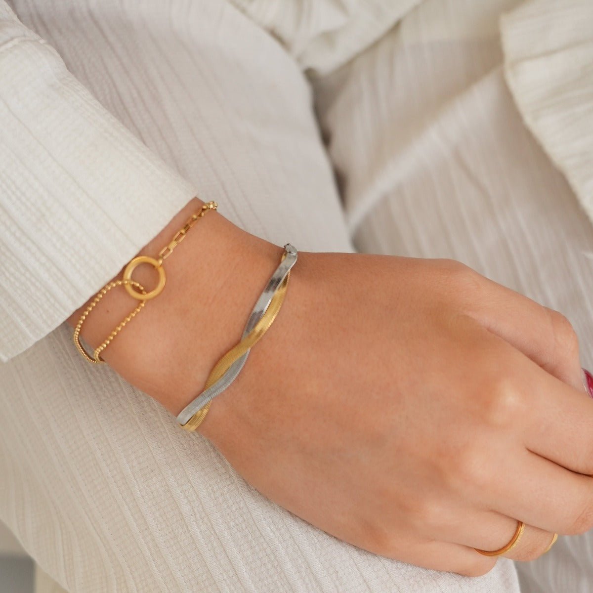 Bracelet Une 18K Gold Plated