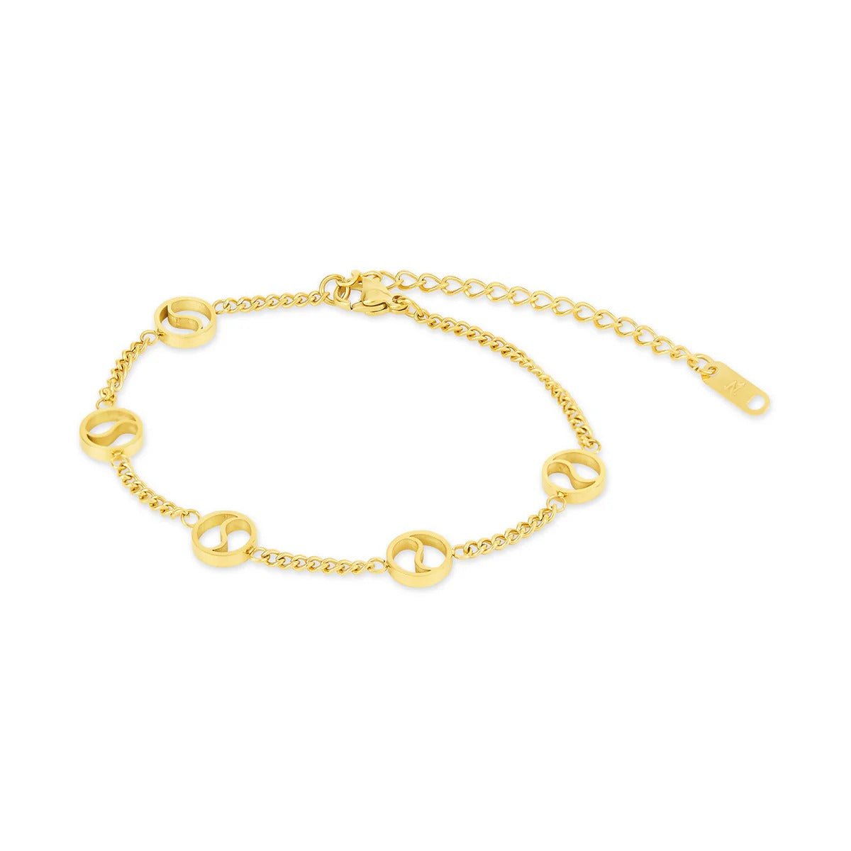 Sierra Pendant Bracelet 18K Gold Plated