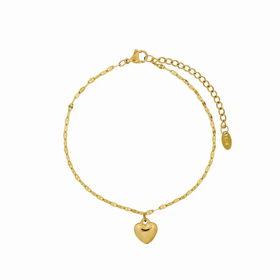 Anklet Love 18K Gold Plated